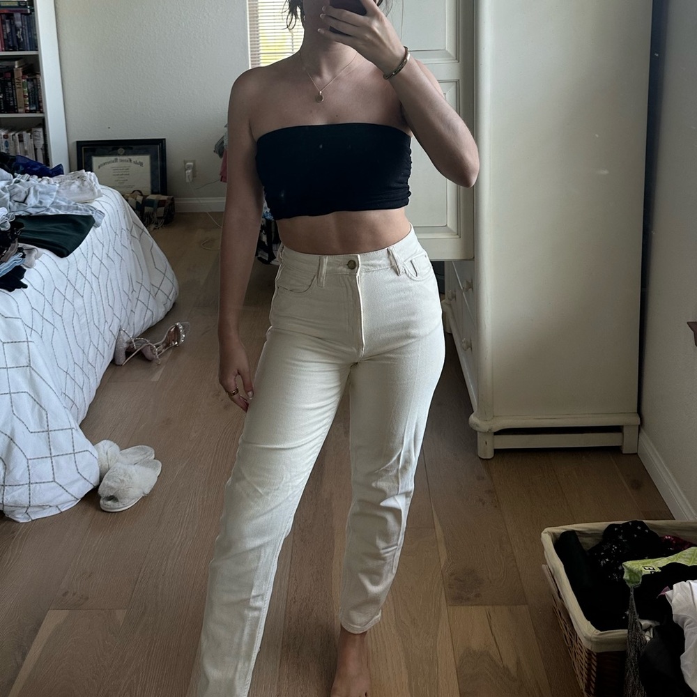 Zara cream pants